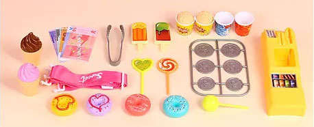  Игрален комплект сладкарница Raya Toys в раница 